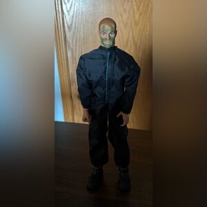 Hasbro 1996 GI Joe “black camo” doll